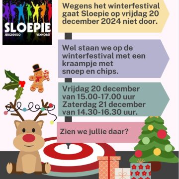 Sloepie op Winterfestijn