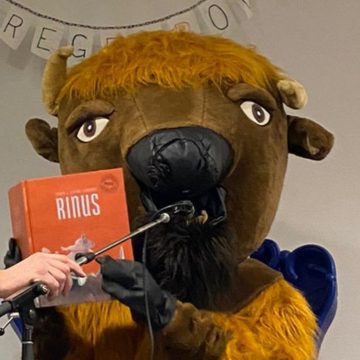 ‘The Masked Voorlezer’ op Kindcentrum de Regenboog