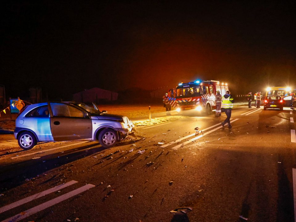 Ernstig ongeval op Gemertseweg N605 in Boekel