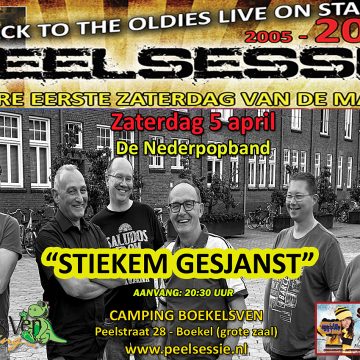 Start Peelsessie 2025 met Stiekem Gesjanst