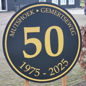 Buurtvereniging Mutshoek-Gemertseweg viert 50-jarig jubileum