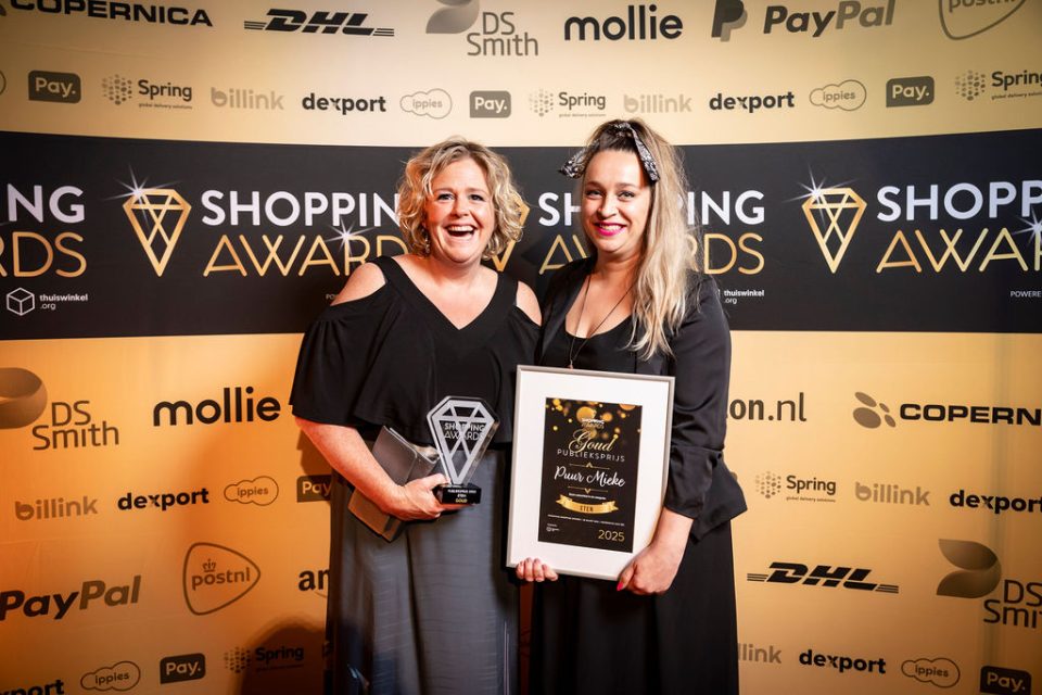 Puur Mieke bekroond met Gouden Shopping Award, voor het 8e jaar op rij