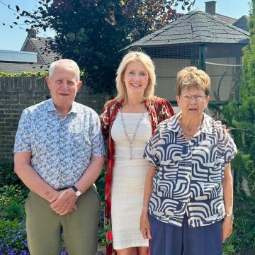 Diamanten huwelijk voor Cor en Thea Sanders