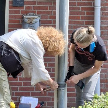 Afkoppelen regenwater en vergroening wijk Boschberg gemeente Boekel