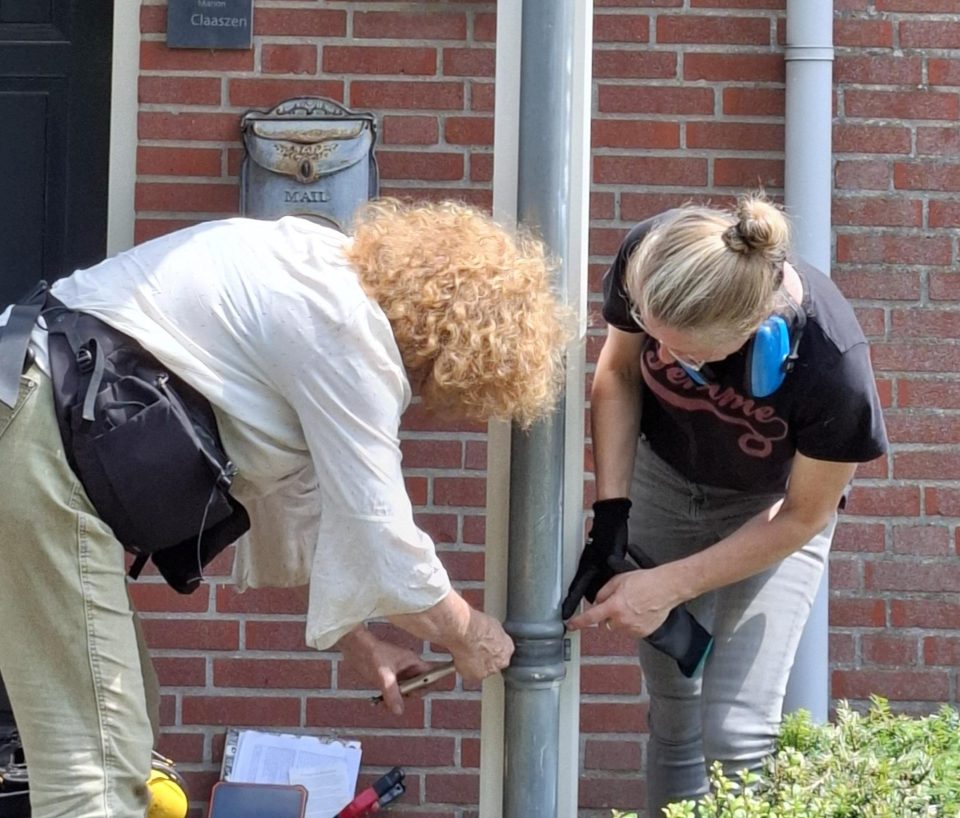 Afkoppelen regenwater en vergroening wijk Boschberg gemeente Boekel