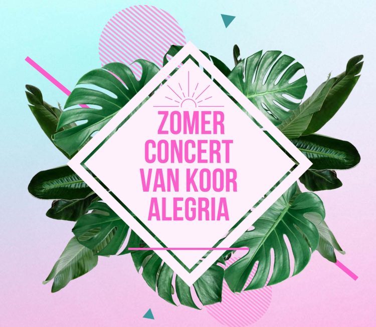 Zomerconcert koor Alegria