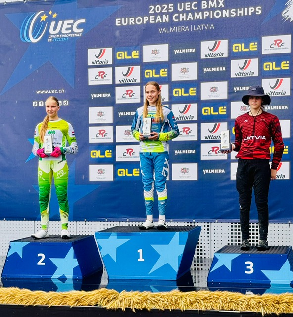 Julie van den Ham: Europees BMX kampioene 2025