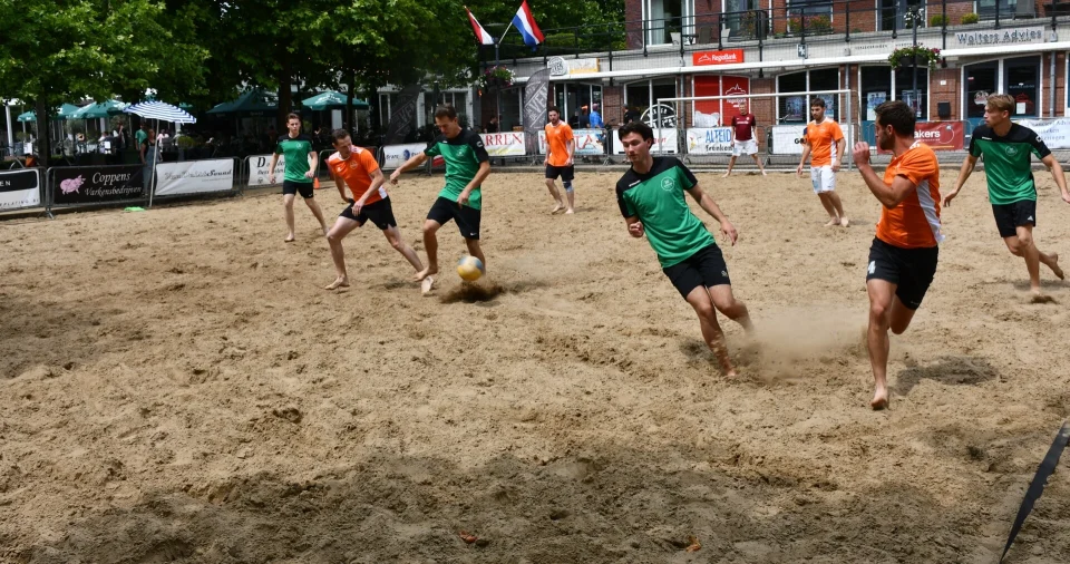 Jubileumeditie Beach-Soccer-Event