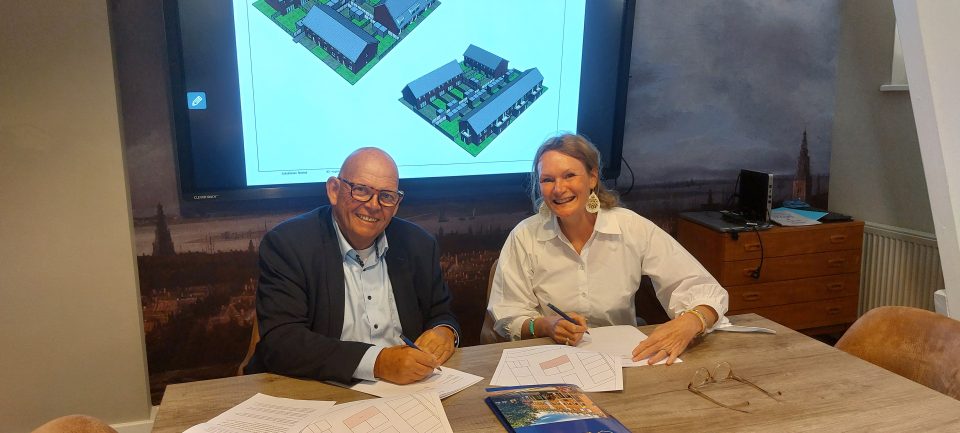 Gemeente Boekel en PeelrandWonen ondertekenen koopovereenkomst Schutboom fase 1