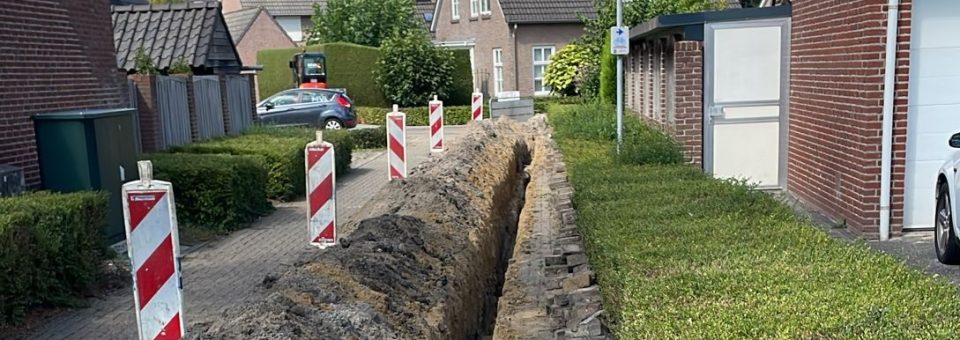 Netverzwaring in volle gang in Boekel en Venhorst