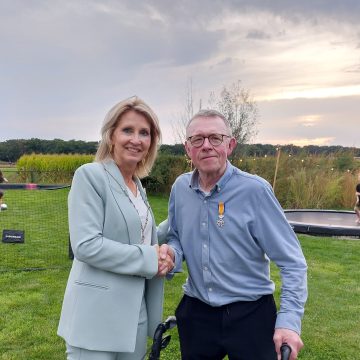 Koninklijke onderscheiding voor Theo Rovers uit Boekel