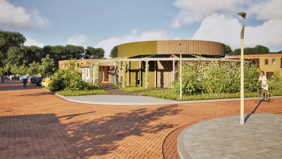 Bouwen rond de warmte-accu bij Ecodorp Boekel