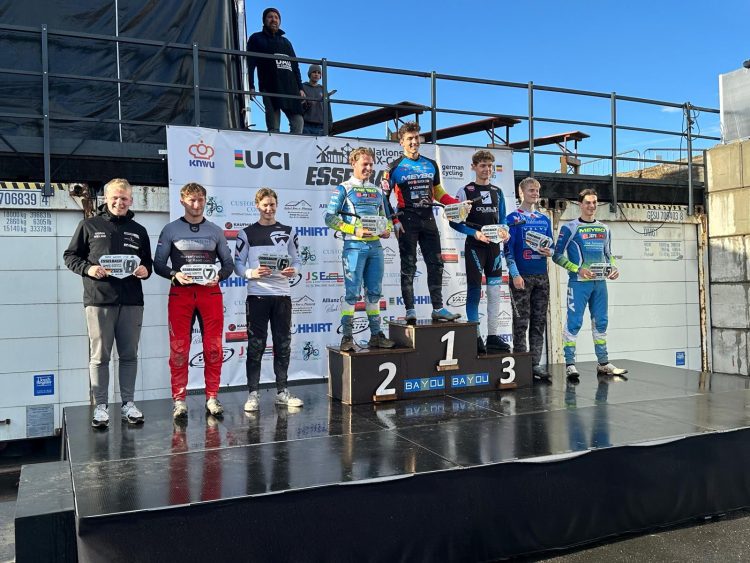 Talent BMX Team bij 3-Nationscup in Esselbach (Duitsland.