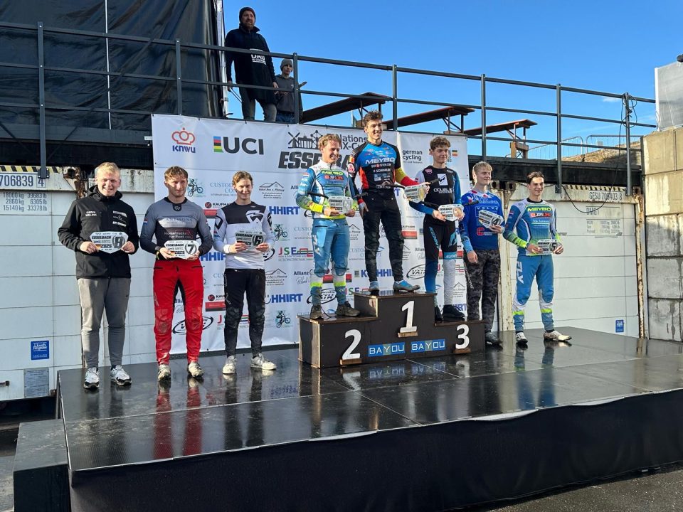 Talent BMX Team bij 3-Nationscup in Esselbach (Duitsland.