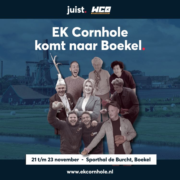 Het EK Cornhole komt naar Boekel!