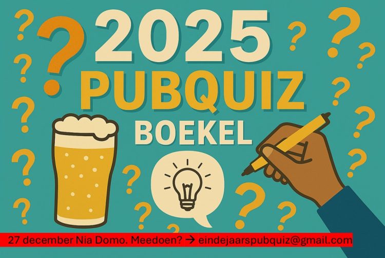 Eindejaarspubquiz 2025
