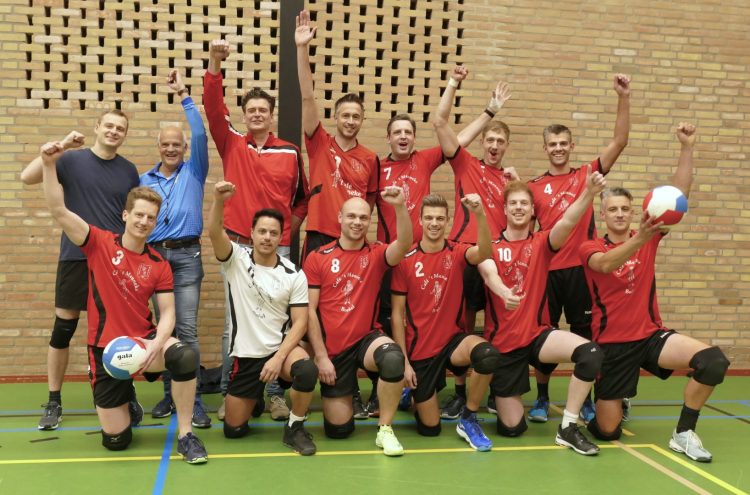 Eerste puntje in Derde Divisie voor VC Unitas Heren 1