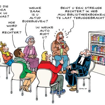 Bibliotheek: Ga in gesprek met de rechter bij Meet the Judge