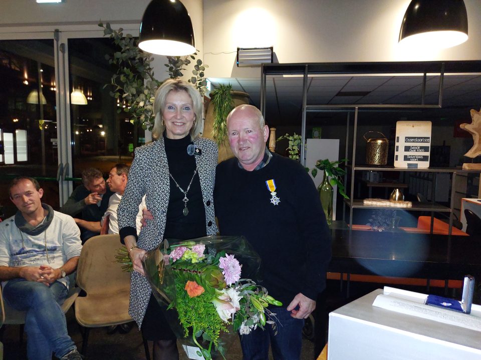 Gerard Nabuurs benoemd tot Ridder in de Orde van Oranje-Nassau