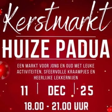 Kerstmarkt Huize Padua brengt sfeer en gezelligheid