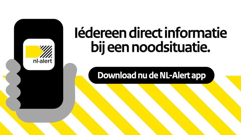 NL-Alert testbericht op eerste maandag van december