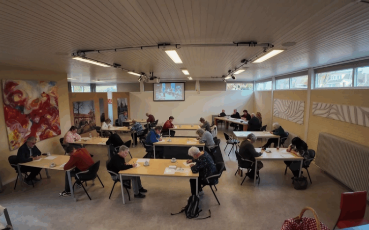 Succesvolle en gezellige editie van het Groot Dictee in Boekel