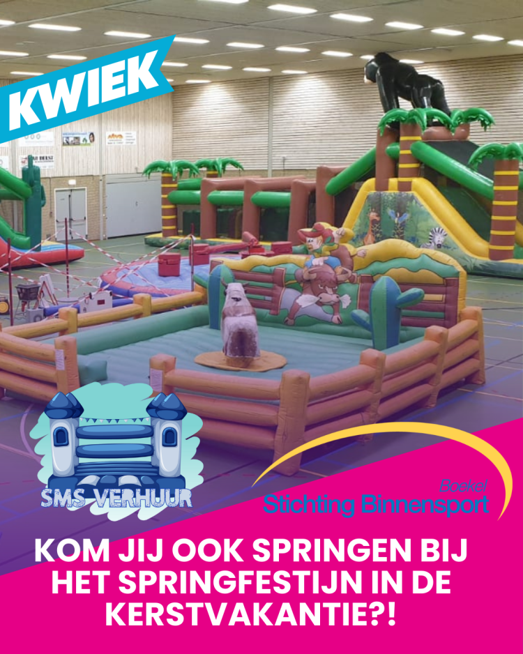 Springfestijn in de kerstvakantie!