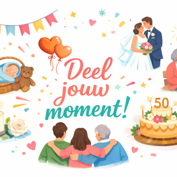 Persoonlijke mededelingen via het nieuwsblad