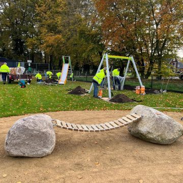 De Speeltrein: nieuwe speeltuin De Boterbloem