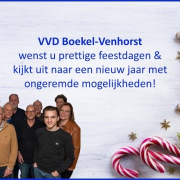 VVD Boekel-Venhorst wenst u prettige feestdagen!