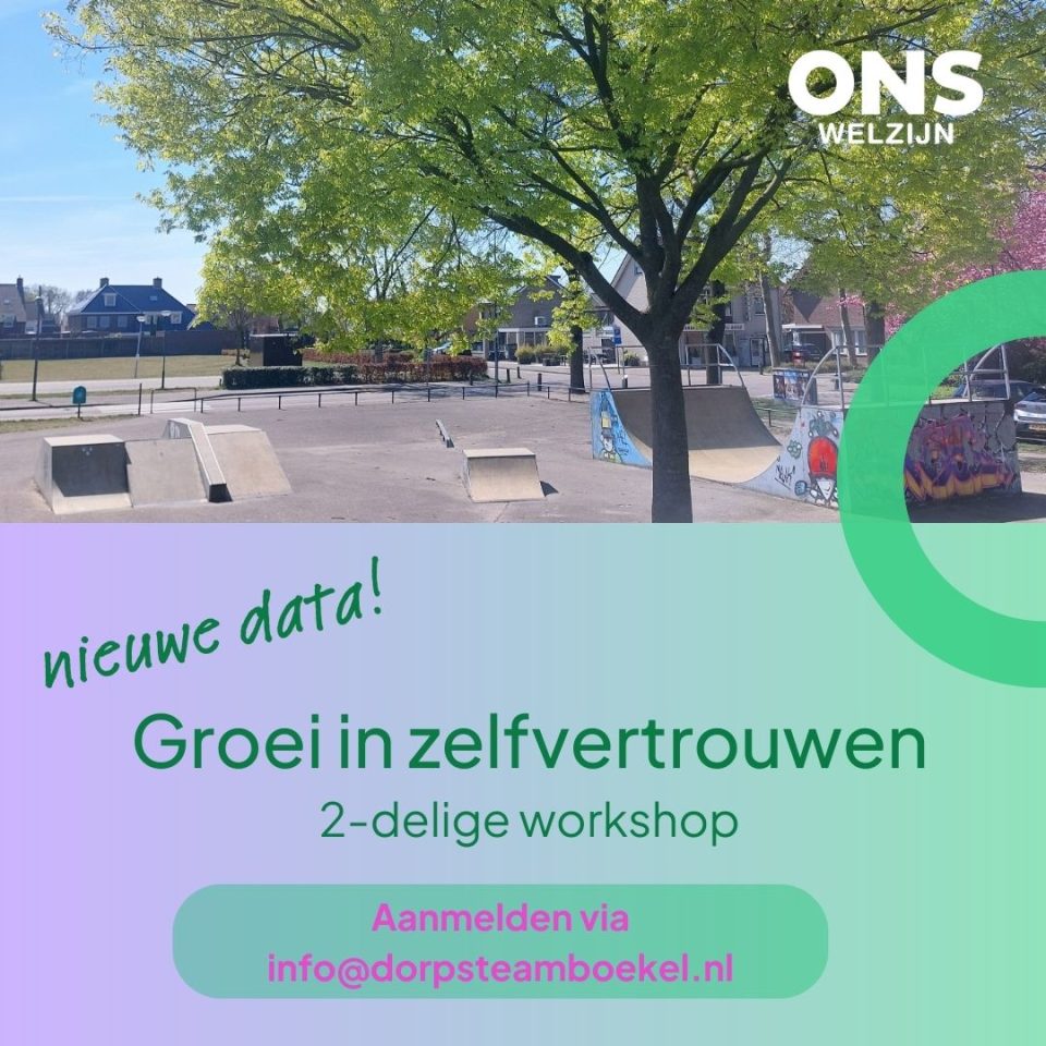 Workshop: groei in zelfvertrouwen voor je kind