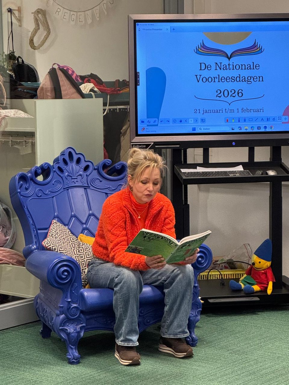 Yvon Jaspers op KC De Regenboog