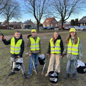 Landelijke Opschoondag 2026: het kindercollege roept iedereen op om mee te doen!