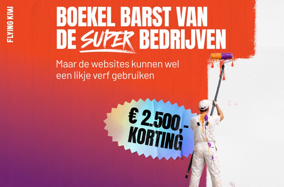 Een likje verf voor je website!