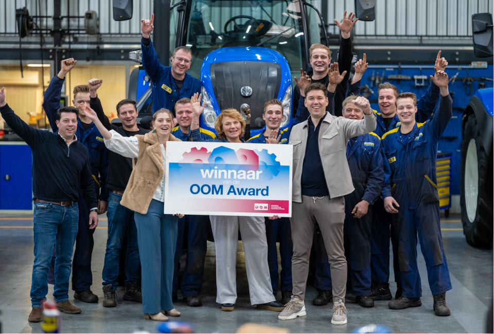 Slecoma wint OOM Award voor meest actieve leerbedrijf 