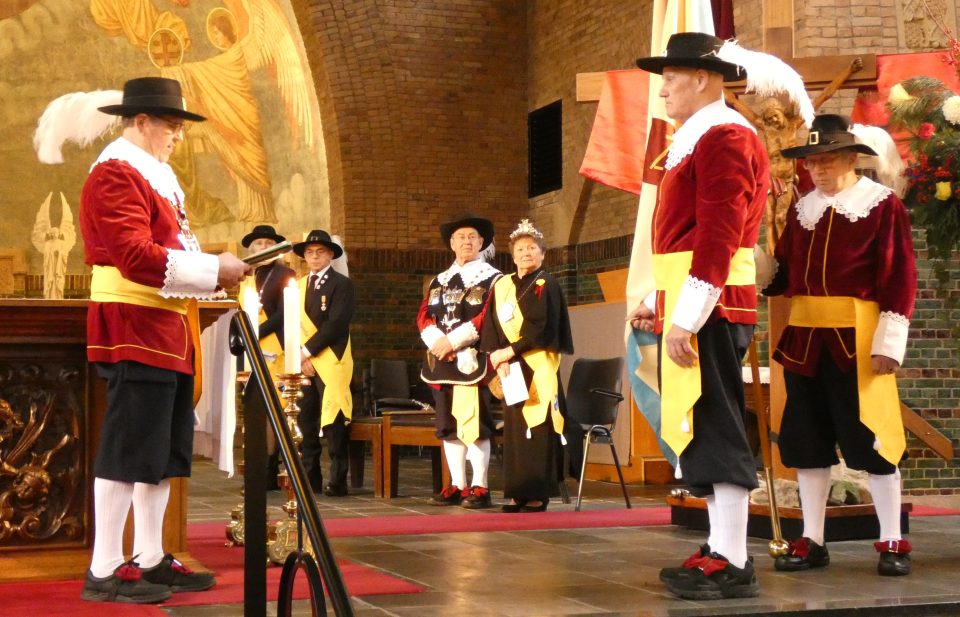 Hans v.d. Wetering nieuw lid van gilde St. Agatha