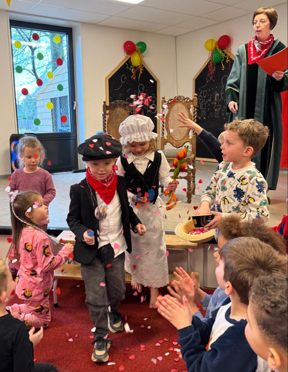 Miniboerenbruiloft op KC de Regenboog