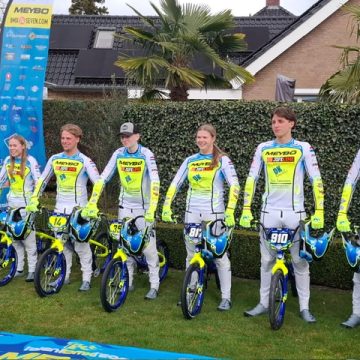 Presentatie talent BMX team in Handel 