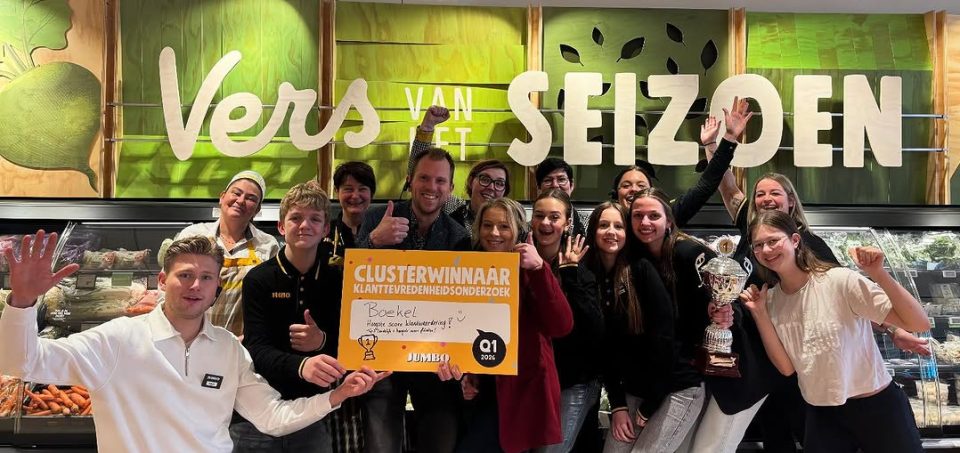 Jumbo Boekel in landelijke top 5 klantwaardering: “Een prestatie van formaat”