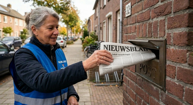 Chauffeur voor bezorgen weekbladen gezocht!