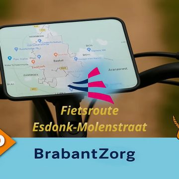 Uniek in Boekel: fietsen door het dorp op je hometrainer