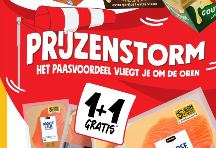 Prijzenstorm bij Jumbo Boekel!