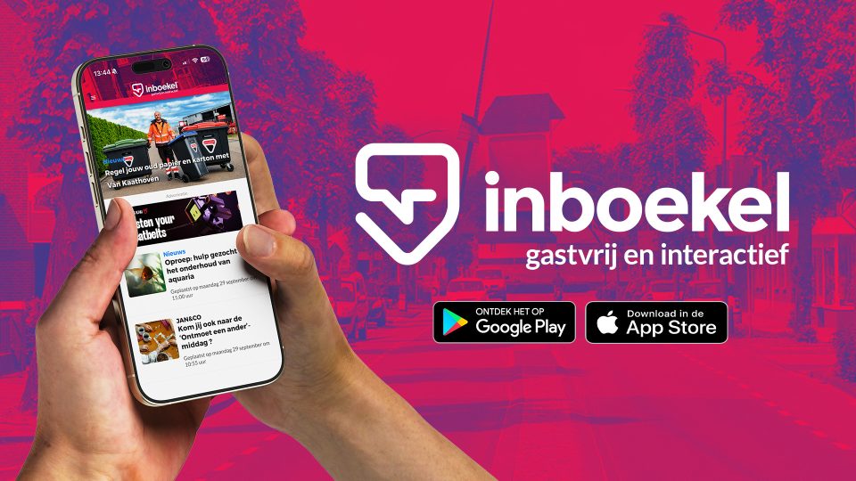 Vernieuwing van de inBoekel website en app