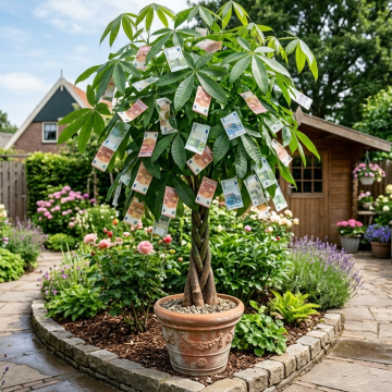 Heb jij een bloeiende geldboom in je tuin?