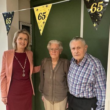 65-Jarig huwelijksjubileum de heer en mevrouw Van Dijck – Veldpaus