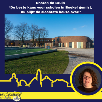 Gemeenschapsbelang: De beste kans voor scholen in Boekel gemist, nu blijft de slechtste keuze over