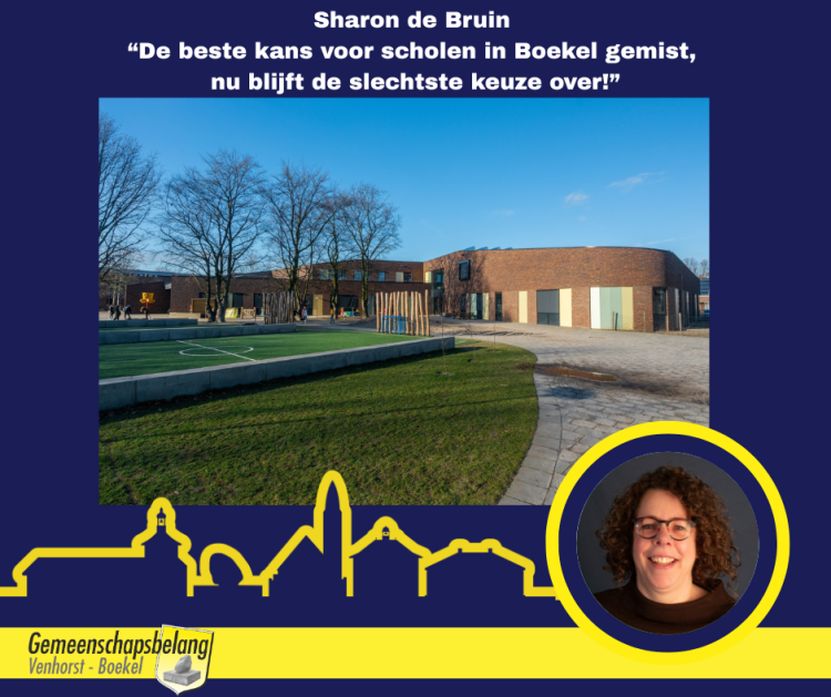 Gemeenschapsbelang: De beste kans voor scholen in Boekel gemist, nu blijft de slechtste keuze over