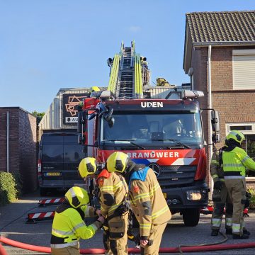 Woningbrand aan de Donkstraat in Boekel