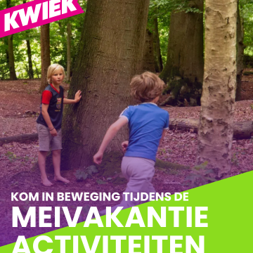 Sport- en spelactiviteiten in de meivakantie bij Kwiek!