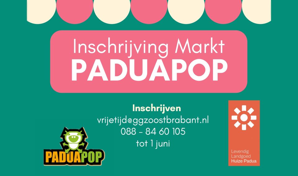 Doe mee aan de markt op PaduaPop